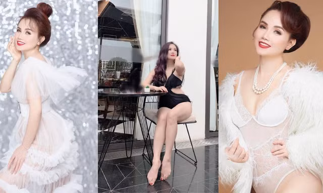Sắc vóc gợi cảm ở tuổi U50 của diễn viên Hoàng Yến vừa ly hôn chồng thứ 4
