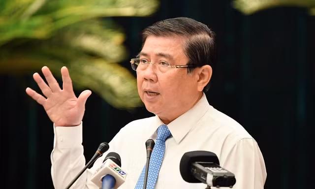 Chủ tịch UBND TPHCM Nguyễn Thành Phong