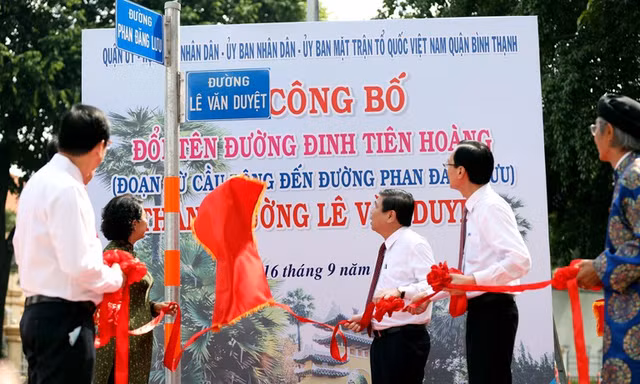 Đặt tên mới 224 tuyến đường ở TPHCM