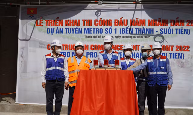Chạy thử nghiệm tuyến metro Bến Thành – Suối Tiên giữa năm 2022 