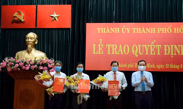 Sau kỷ luật, Chủ tịch quận Thủ Đức về làm Phó Chánh Văn phòng Thành ủy TPHCM