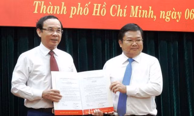 Thành uỷ TPHCM điều động, bổ nhiệm nhiều cán bộ chủ chốt
