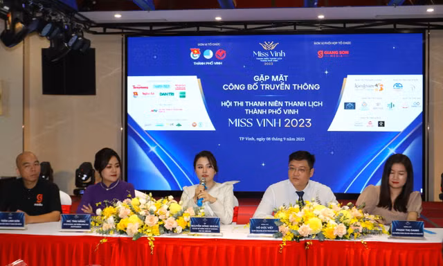 Sôi nổi cuộc thi Thanh niên thanh lịch Miss Vinh 2023