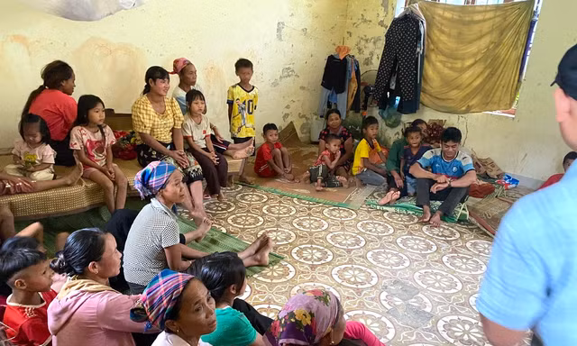 Bão số 3 gây mưa lớn, Nghệ An di dời hàng trăm hộ dân đến nơi an toàn