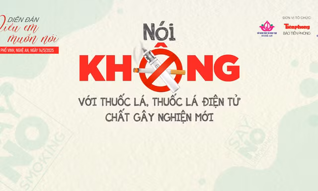 Nói không với thuốc lá và chất gây nghiện mới