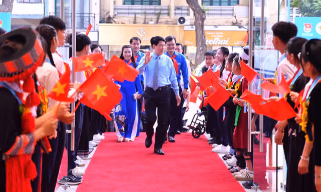 Chủ tịch nước Lương Cường dự Lễ tuyên dương Cháu ngoan Bác Hồ toàn quốc lần thứ X
