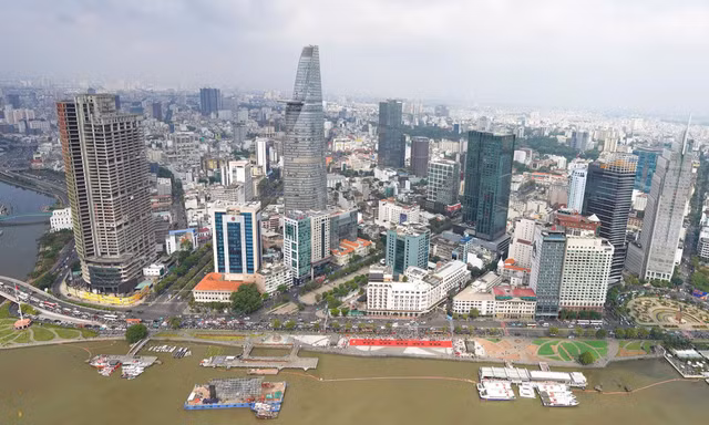 Tháp Tài chính Bitexco - một trong 50 công trình tiêu biểu ở TPHCM Ảnh: Phạm Nguyễn 