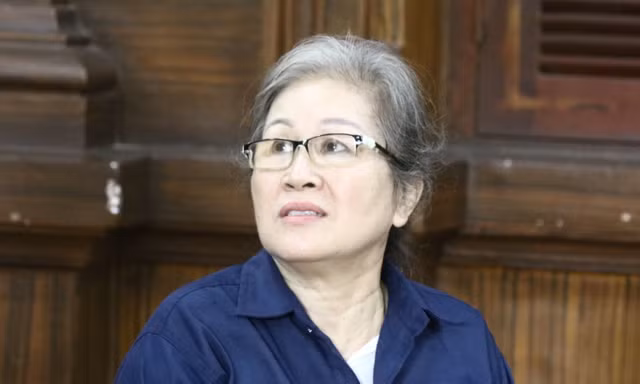 Bị cáo Trương Thị Tuyết.