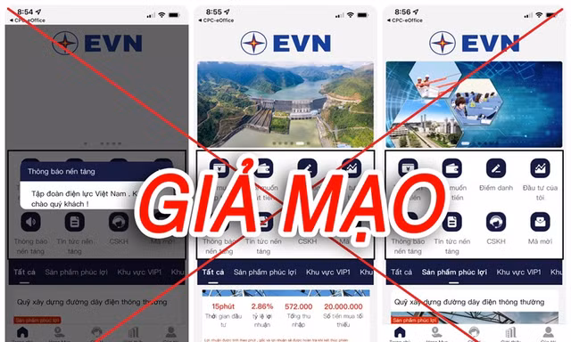 Cảnh báo ‘bẫy’ tiền điện 