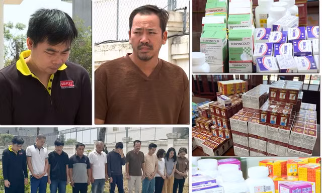 Lật tẩy thủ đoạn mới của nhóm sản xuất thuốc giả, sữa giả