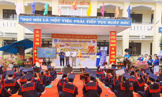 BHXH Quảng Nam tổ chức cuộc thi 'Rung chuông vàng' tìm hiểu BHYT cho học sinh, sinh viên