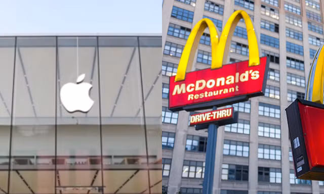 Chuỗi cửa hàng McDonald's ở Anh và Apple Store trên toàn thế giới đồng loạt đóng cửa