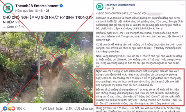 Động thái mới nhất của trang FB triệu followers Theanh28 sau tố cáo đăng tin sai sự thật