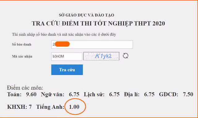 Hội teen 2K2 đua nhau khoe bảng điểm thi tốt nghiệp THPT: Có tất cả nhưng “thiếu Anh“!