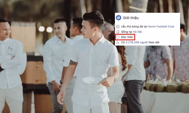Quang Hải lặng lẽ đặt trạng thái “Độc thân” nhưng vẫn để ảnh chụp cùng Huỳnh Anh?