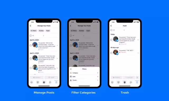 Tin vui: Facebook tung công cụ xóa các bài đăng “ngượng chín mặt” trong quá khứ!