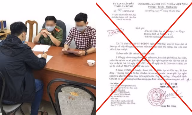 Nam sinh lớp 10 ở Lâm Đồng làm giả văn bản nghỉ học sẽ chịu hình thức xử lý như thế nào?