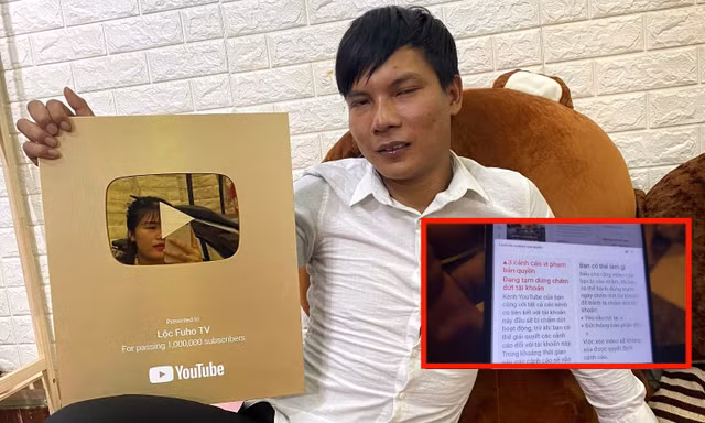 Kênh YouTube hàng triệu lượt theo dõi của “phụ hồ hot nhất Việt Nam” sắp bị xóa sổ?