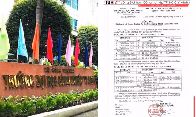 Áp dụng giờ vào học từ 6h30 sáng, sinh viên ĐH Công nghiệp TP.HCM phản ứng dữ dội