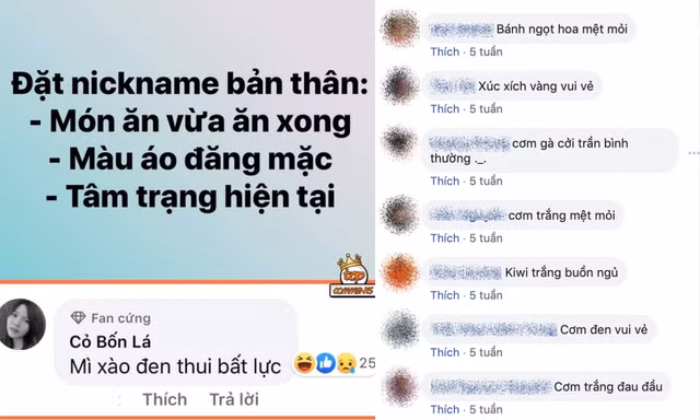 Trào lưu “chế” nickname theo cảm xúc: Cười té ghế với những cái tên siêu bá đạo