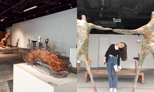 Hà Nội: Teen mê nghệ thuật đã check-in Triển lãm Điêu khắc Hà Nội - Sài Gòn chưa?