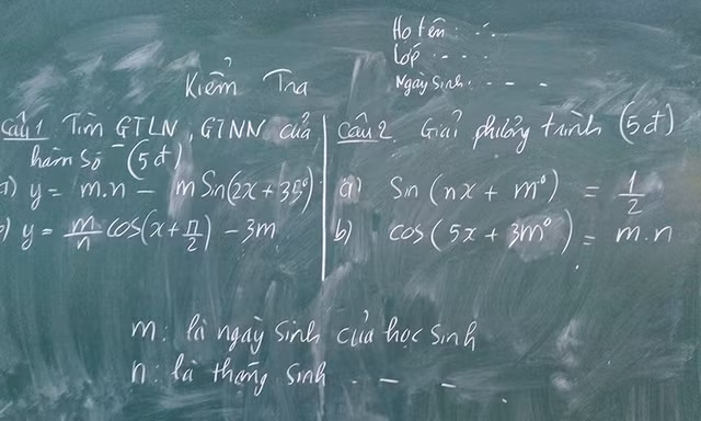 Học sinh không tin khi thầy giáo nói “cả lớp mỗi người 1 đề kiểm tra” và cái kết bất ngờ