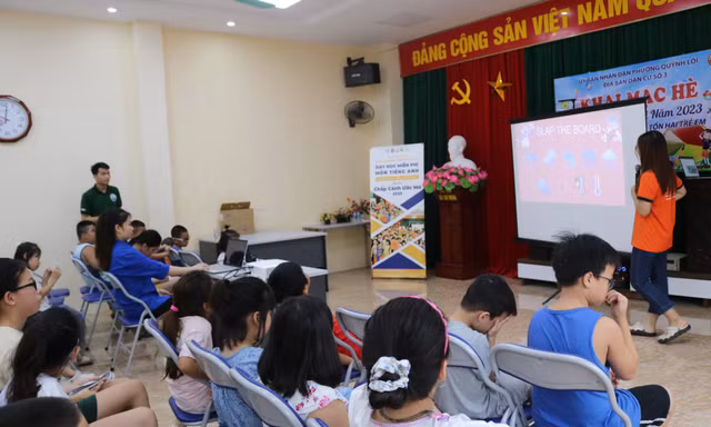 Lớp học hè Chắp cánh ước mơ