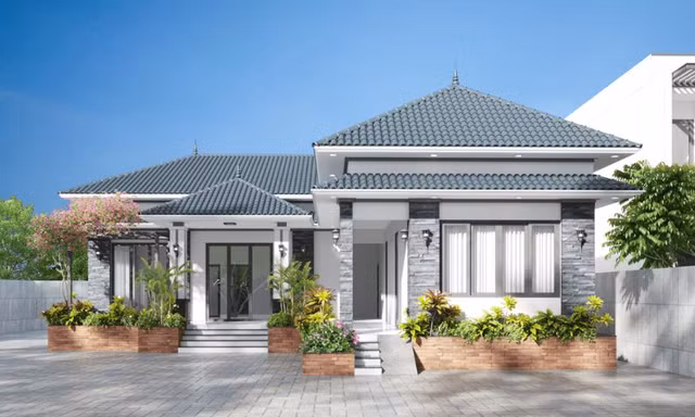 Những mẫu nhà chữ L được lựa chọn cho không gian sống hiện đại