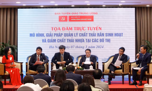 Mỗi ngày môi trường hứng chịu 60.000 tấn rác thải sinh hoạt