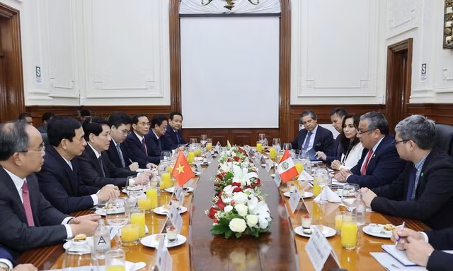 Quan hệ hữu nghị Việt Nam - Peru thời gian qua đã có những bước phát triển ấn tượng
