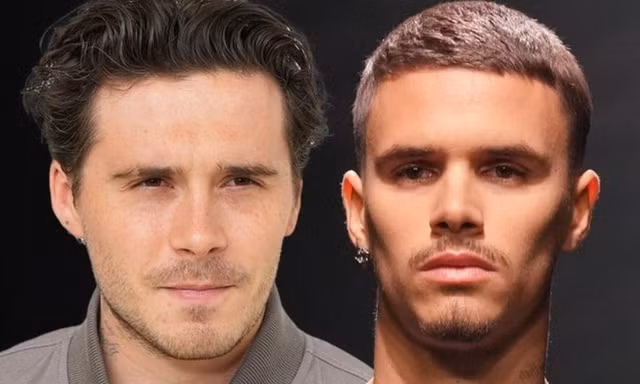 Hai con trai của Beckham bất hòa 