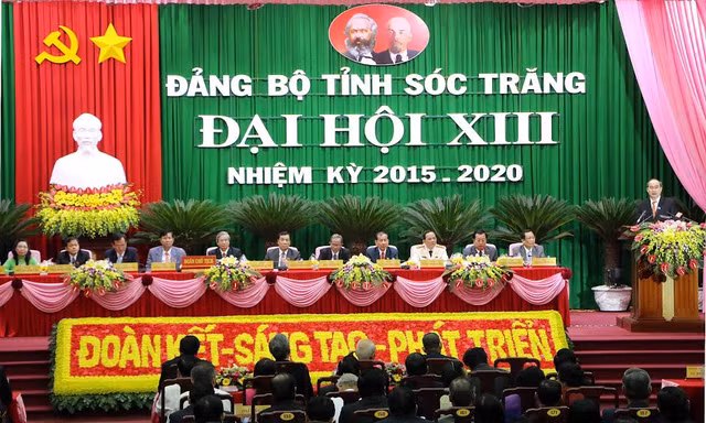 Toàn cảnh Đại hội Đảng bộ tỉnh Sóc Trăng 