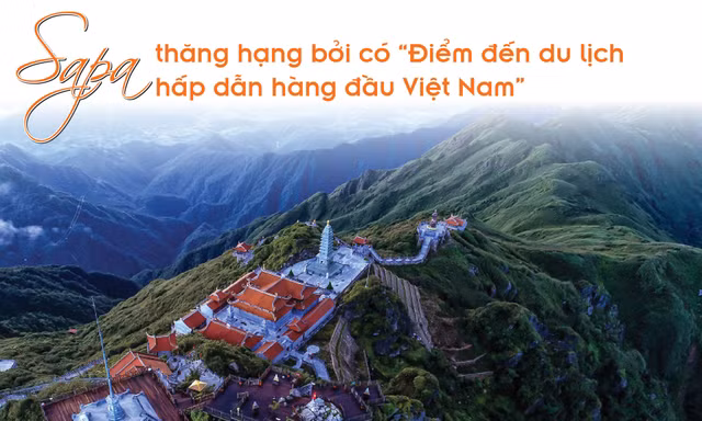 Sa Pa thăng hạng bởi có “Điểm đến du lịch hấp dẫn hàng đầu Việt Nam”