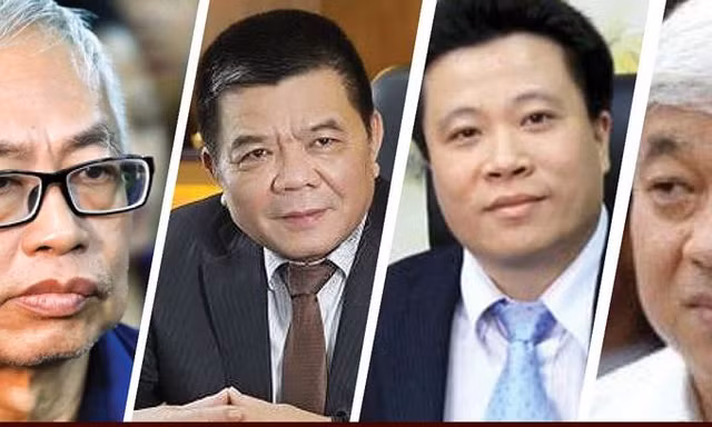 [Infographics] Những 'ông trùm tài chính' vướng vòng lao lý