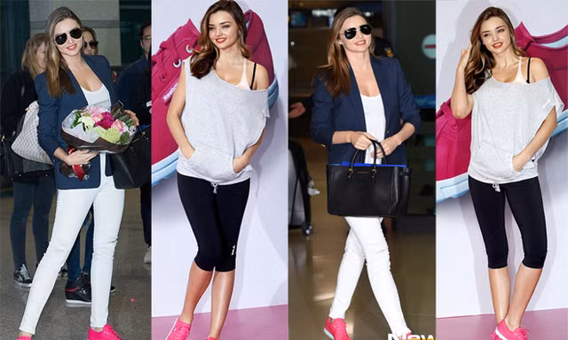 Không giày cao gót, Miranda Kerr vẫn quyến rũ 'chết người'