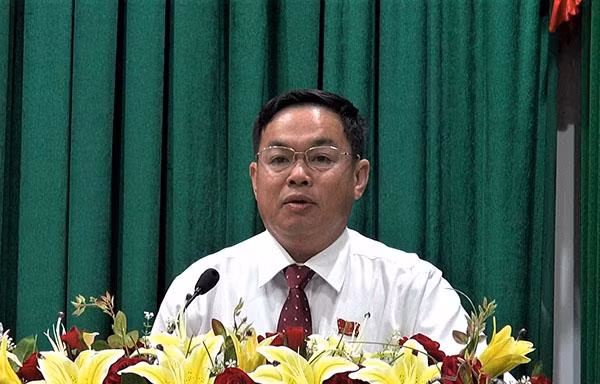 Ông Nguyễn Bá Hùng, Chủ tịch UBND huyện Long Điền. Ảnh: Báo Bà Rịa-Vũng Tàu.
