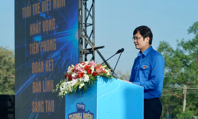 Bí thư thứ nhất T.Ư Đoàn Bùi Quang Huy: Tháng Thanh niên trở thành điểm nhấn trong xã hội