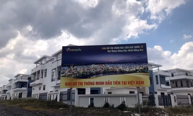 Cận cảnh dự án 'xây chui' 500 căn biệt thự ở tỉnh Đồng Nai