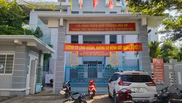 Miễn nhiệm Chủ tịch UBND phường Mũi Né do các sai phạm quản lí đất đai