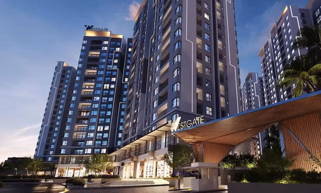 Phối cảnh dự án West Gate Bình Chánh.