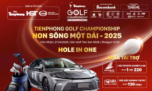 Tiền Phong Golf Championship - Non sông một dải: Nhiều giải thưởng, trị giá hàng tỷ đồng