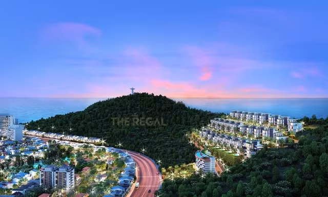 Dự án Khu biệt thự The Regal có một phần diện tích đất chưa có quyền sử dụng đất hợp pháp.