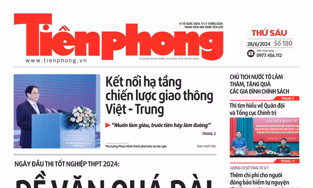 Tiền Phong số 180/2024