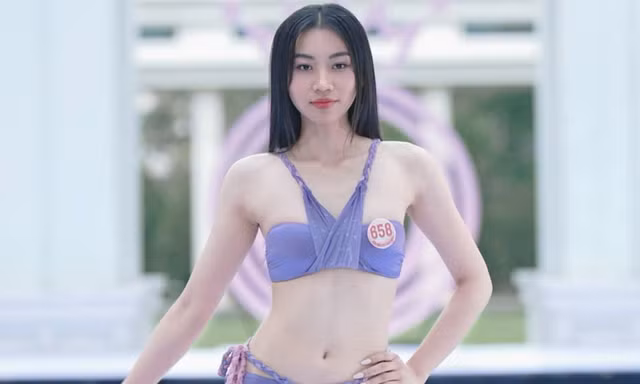 Vòng eo 57 cm của thí sinh Hoa hậu Việt Nam