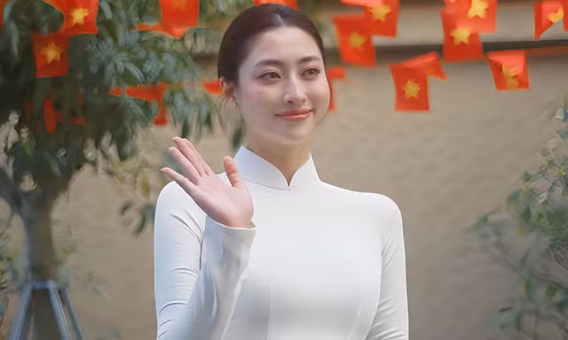 Tiểu Vy mặc trang phục bộ đội, Lương Thùy Linh diện áo dài hướng về đại lễ 