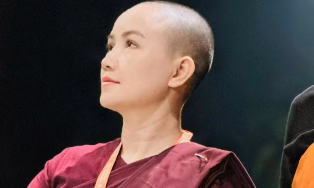 Diễn viên Hoàng Yến cạo trọc đầu sau 4 lần ly hôn