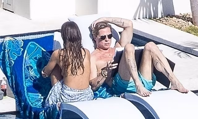 Loạt ảnh xác nhận Brad Pitt đang yêu mỹ nhân kém 27 tuổi