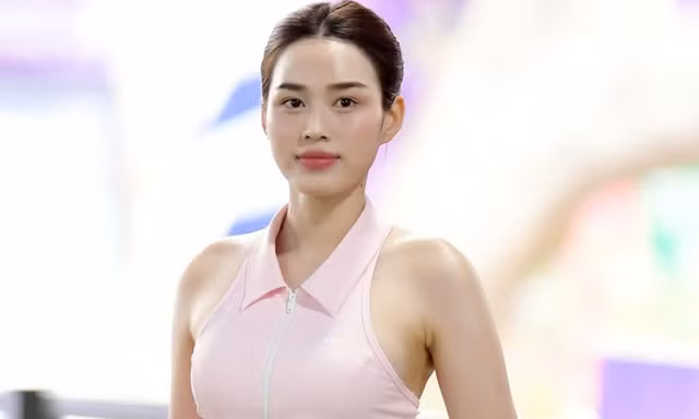 Đỗ Thị Hà khoe chân dài, thi đấu căng thẳng trên sân Giải Vô địch Pickleball Việt Nam