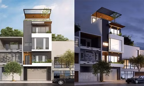 Đã mắt với 10 mẫu nhà phố 4 tầng chỉ 900 triệu đồng