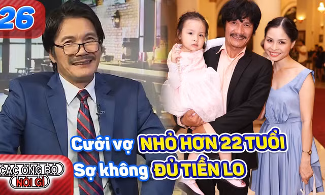 Nghệ sĩ Công Ninh chia sẻ bí quyết giữ lửa hôn nhân với vợ kém 22 tuổi